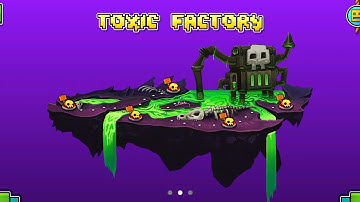 Round 1 100% Complete | Geometry Dash World Gameplay