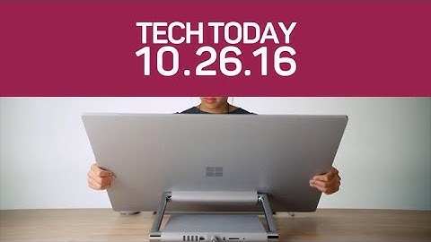 Microsoft introduces Surface Studio PC, and Google Fiber rollout stalls