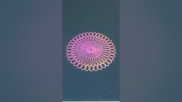 Amazing Design😮 #spirograph #shorts #trending #asmr #viral #satisfying #art #pattern #skills