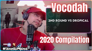 I SEE WHY HE'S THE CHAMP!!!! Vocodah - Online BeatBox Champion 2020 Compilation (LIVE REACTION)