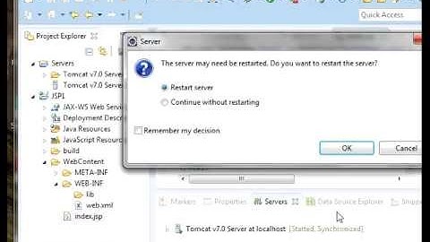Java Server Pages Tutorial 3 ( Developing a Simple JSP Page )