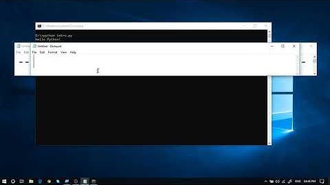 Running Python Files from the Command Line : Python Environments Setup - Tips & Tricks