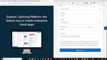 How to Create a Salesforce Dev org and Access Trailhead