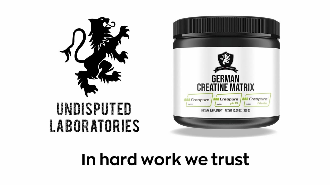German Creatine Matrix by Undisputed Labs. Das beste Creatin Made in Germany
