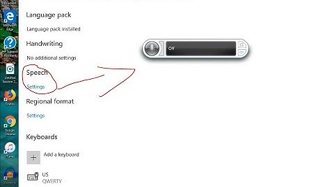 (Solution Windows 10+) Speech recognition is not supported in the current language