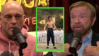 Famous Chuck Norris And Joe Rogan Talk About Bruce Lee Wealth