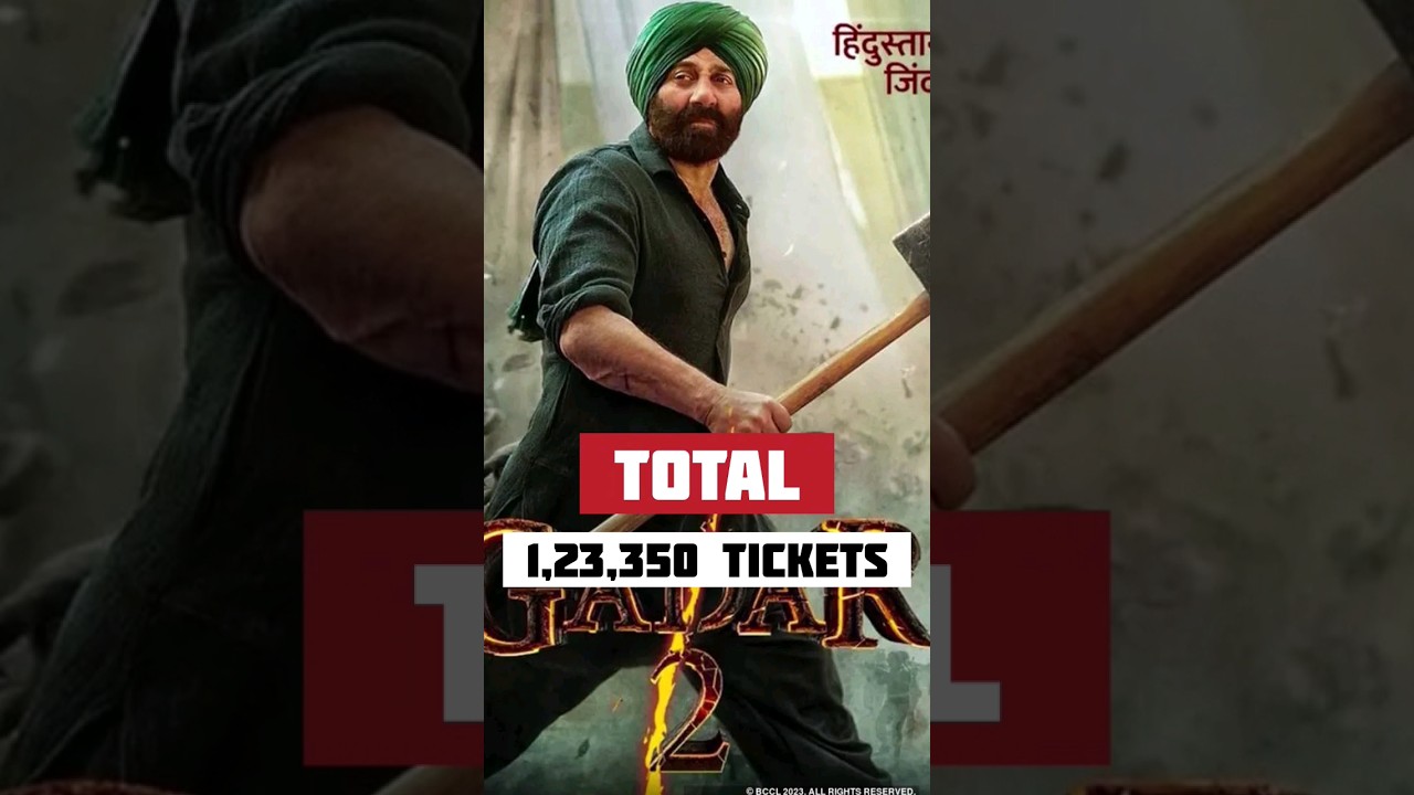 Gadar 2 Advance Booking Report | 