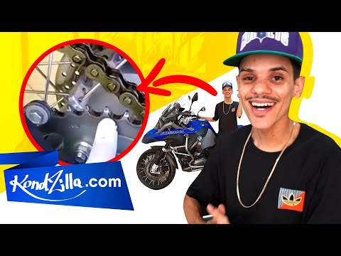 Rolê de Bike - “Quebrei o braço e ralei a cara no chão” (KondZilla) 