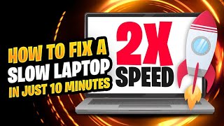 How To Fix A Slow Laptop To 2x Faster Speed In Just 10 Minutes | Secret Tips For Fixing Slow Laptop screenshot 3