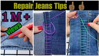 Amazing!! Repair Tips for Jeans