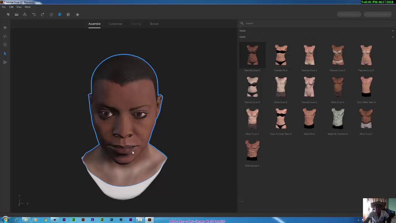 (Part 1) Creating and Rigging a Character in Cinema 4d R16 Latest - YouTube