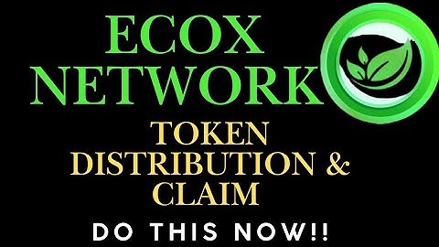 HOE JE GROEN NAAR ECX KUNT CONVERTEREN OP HET ECOX-NETWERK | UPDATE VAN DE ECOX-NETWERKVERMELDING