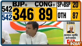 लोकसभा चुनाव परिणाम 2019 | राहुल गांधी ने पीएम मोदी और स्मृति ईरानी को बधाई दी