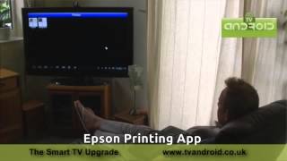 TV Android Running, Epson Printing App, www.tvandroid.co.uk screenshot 3