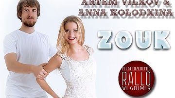 Artem Vilkov & Anna Kolodkina | ZOUK demo | Tomsk 2016