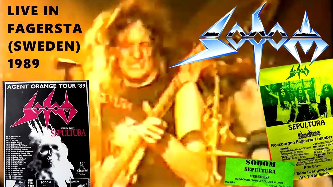 Sodom - Live in Fagersta 07.10.1989 / Ful Concert / 