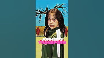 Player 222 Transformation😱 #player222 #joyuri #junhee #makeup #squidgame3