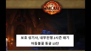 (보기/쐐기) 어둠불꽃 동굴 13단 (내부전쟁 2시즌)(World of Warcraft : The War Within)
