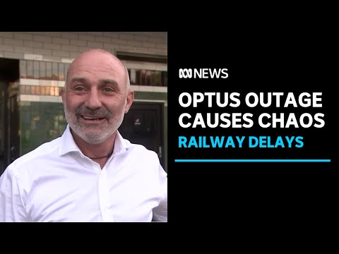 Optus hit with nationwide outage causing delays for melbourne's railways | abc news