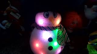 Giggles International 2020 Musical light up snowman 