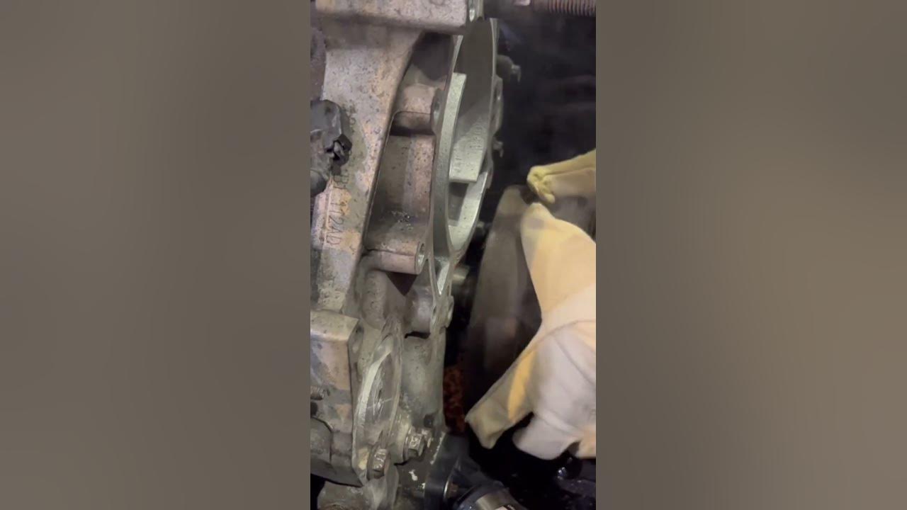 Harmonic balancer install without tools, using only a MAP Gas torch