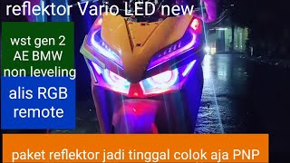 cara pasang paket reflektor Vario LED new wst gen 2 AE BMW non leveling sinar otomotif cara pasang paket reflektor Vario LED new wst gen 2 AE BMW non leveling sinar otomotif