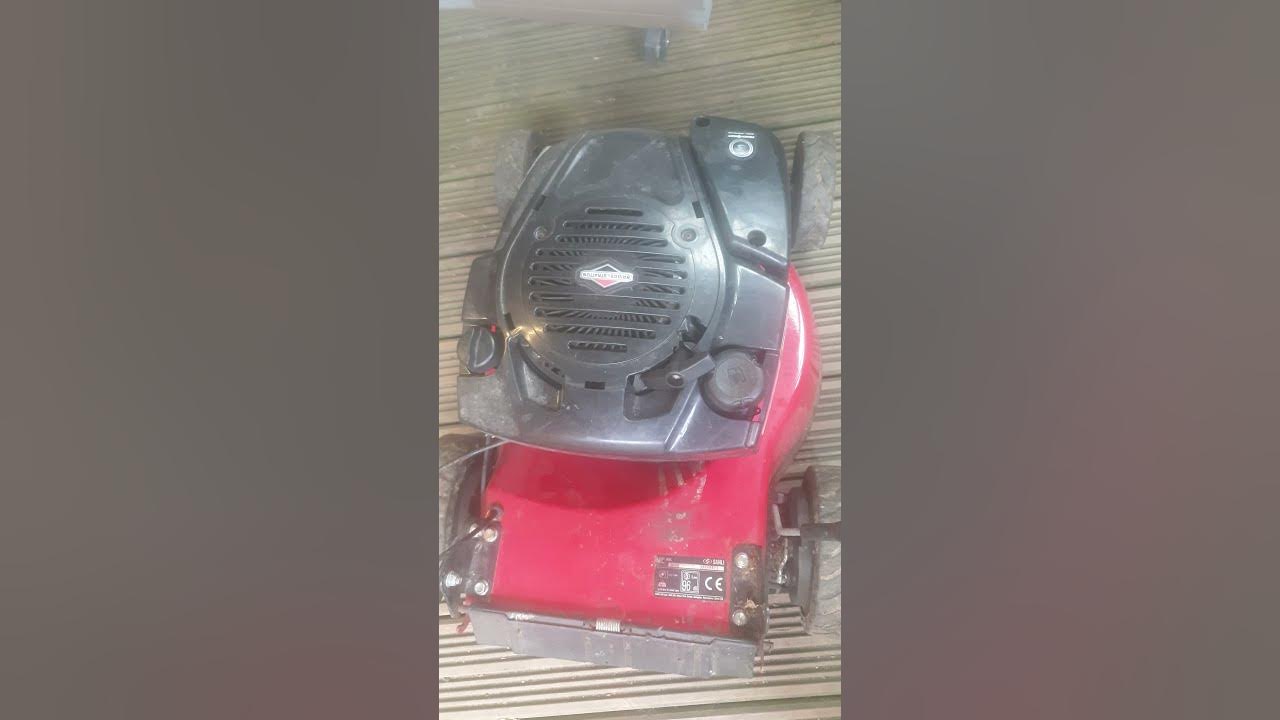 Briggs and Stratton 161cc ready start engine running YouTube