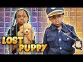Police Kid SideWalk Patrol  Helps Find Lost Puppy