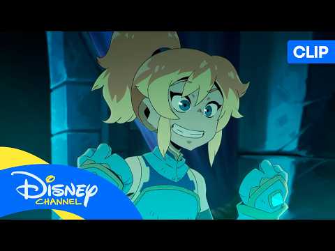 DRAGON STRIKER: Los Caballeros contra Las Sombras 👊 | @disneychannelES