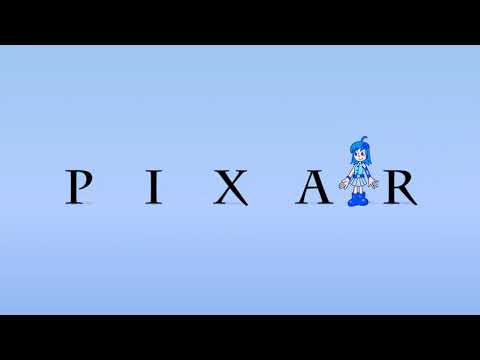 Pixar Animation Studios Logo Parody (POE-Tan as Luxo Jr.) Reversed