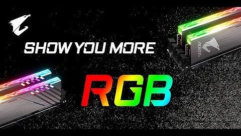 AORUS RGB Memory | Feature Highlight