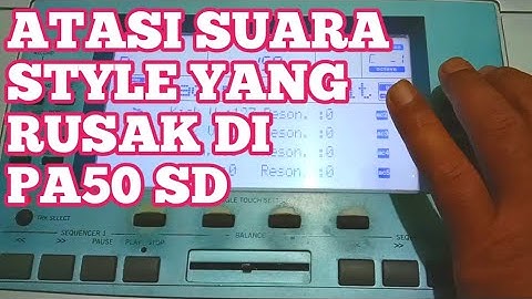 tutorial seputar KORG pa50-tutorial about KORG pa50