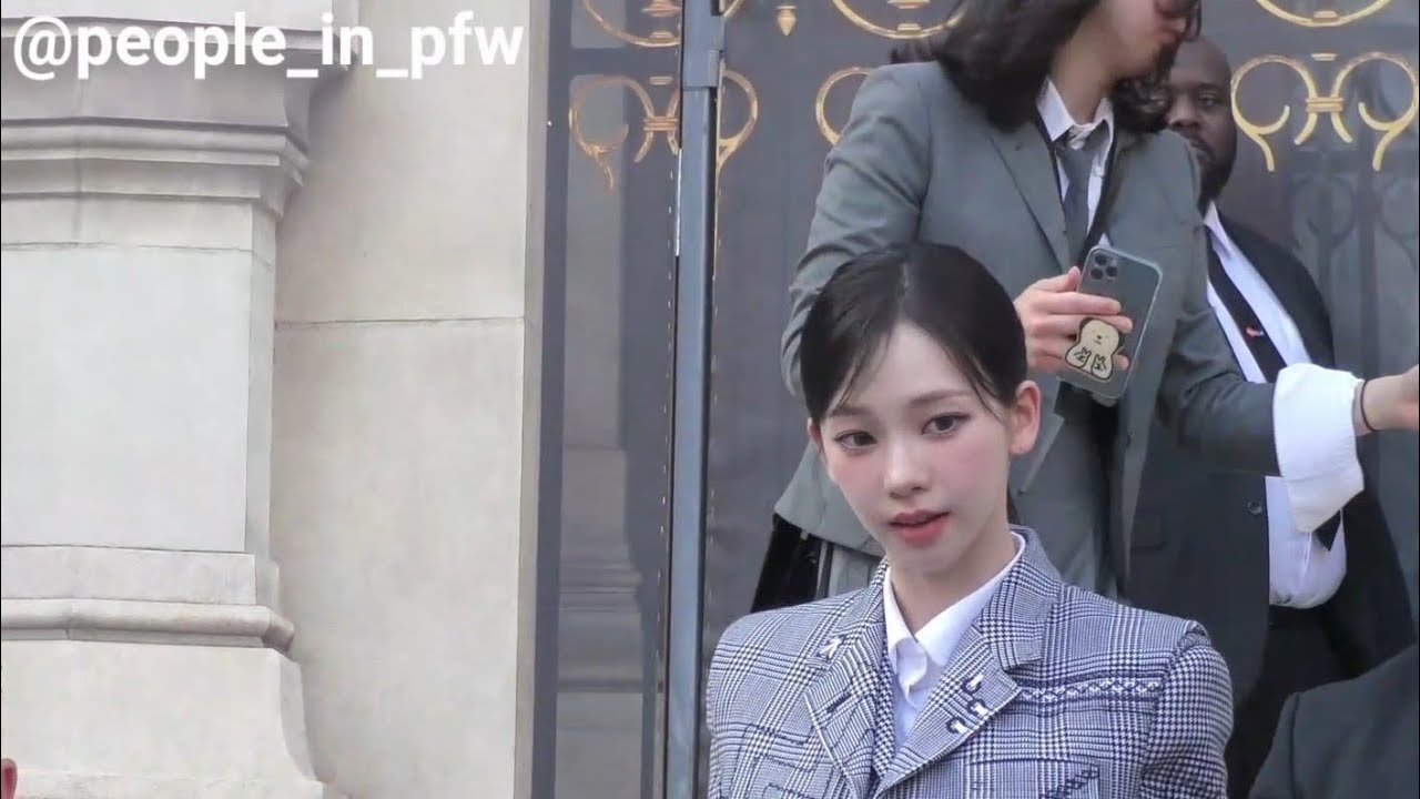 Karina 유지민 [AESPA] - Thom Browne Haute Couture Fall/Winter 23/24 show in Paris - 03.07.2023