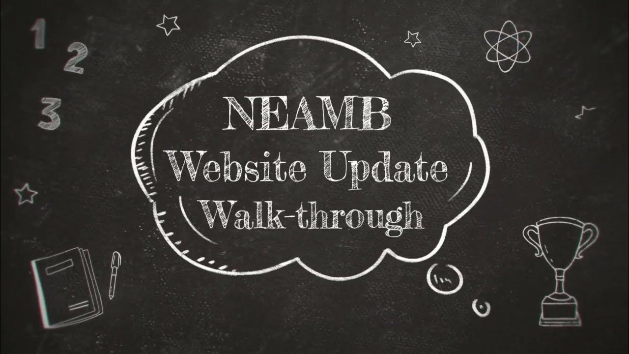 NEAMB Website Updates YouTube