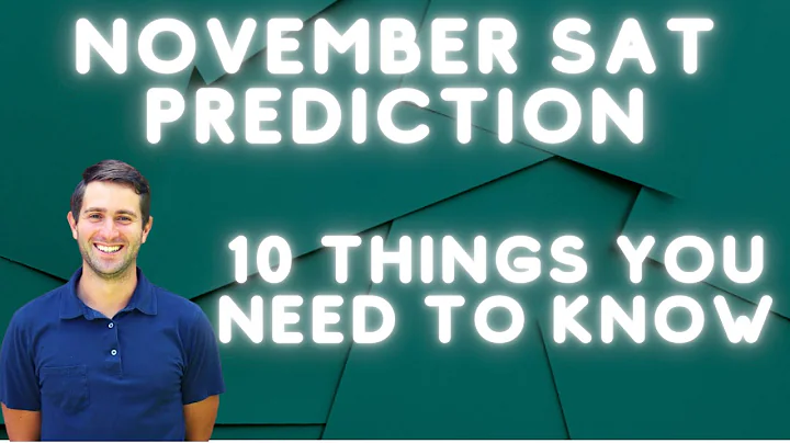 Ace the November 2023 SAT: Exam Predictions Revealed!