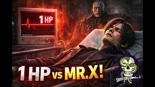 1 Hp Vs Mr. X On Insanity Difficulty Resident Evil Requiem Gameplay