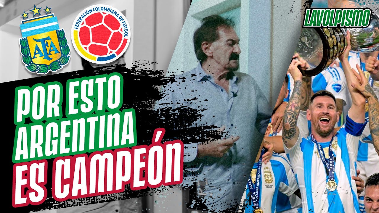 Análisis táctico | Final de Copa América | La Argentina de Scaloni es brillante