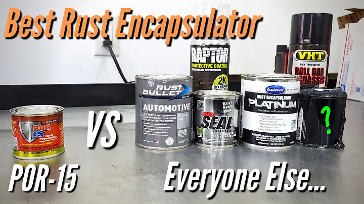 Best Rust Encapsulating Paint... POR-15, KBS, Eastwood Platinum, Raptor Liner & More.