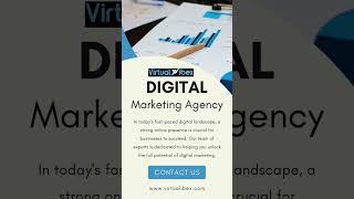 Yellow Blue Modern Digital Marketing Agency virtualibex Instagram Story