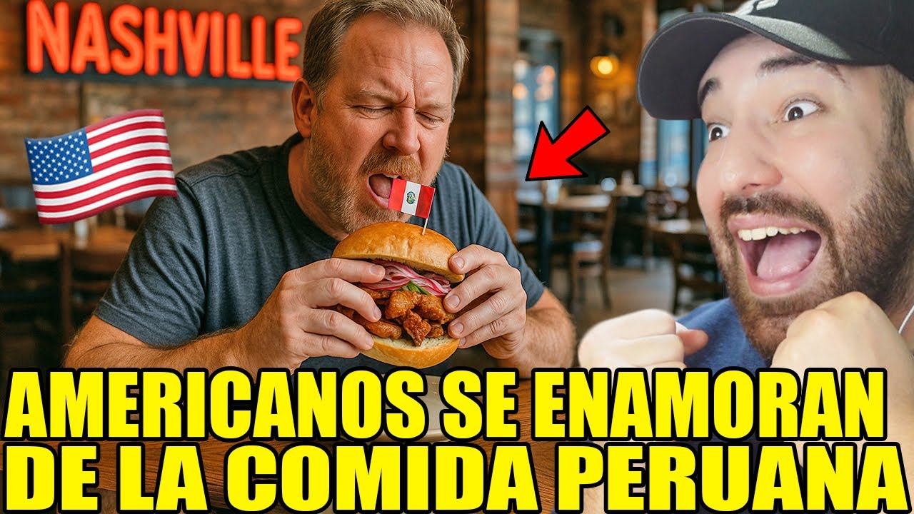 El PAN con CHICHARRÓN PERUANO destruye LA HAMBURGUESA de EEUU!!