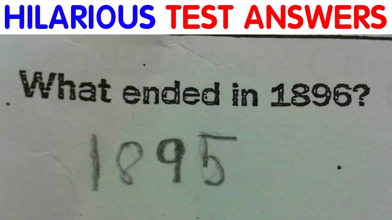 50 Of The Sassiest And Funniest Test Answers   funny humor