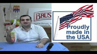 Brushtechs B148C Super Sturdy Track Cleaner Brush