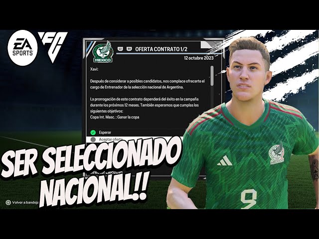 Como ser seleccionado nacional en fifa 23