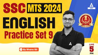 SSC MTS 2024 | SSC MTS English Classes by Shanu Rawat | SSC MTS English Practice Set #9