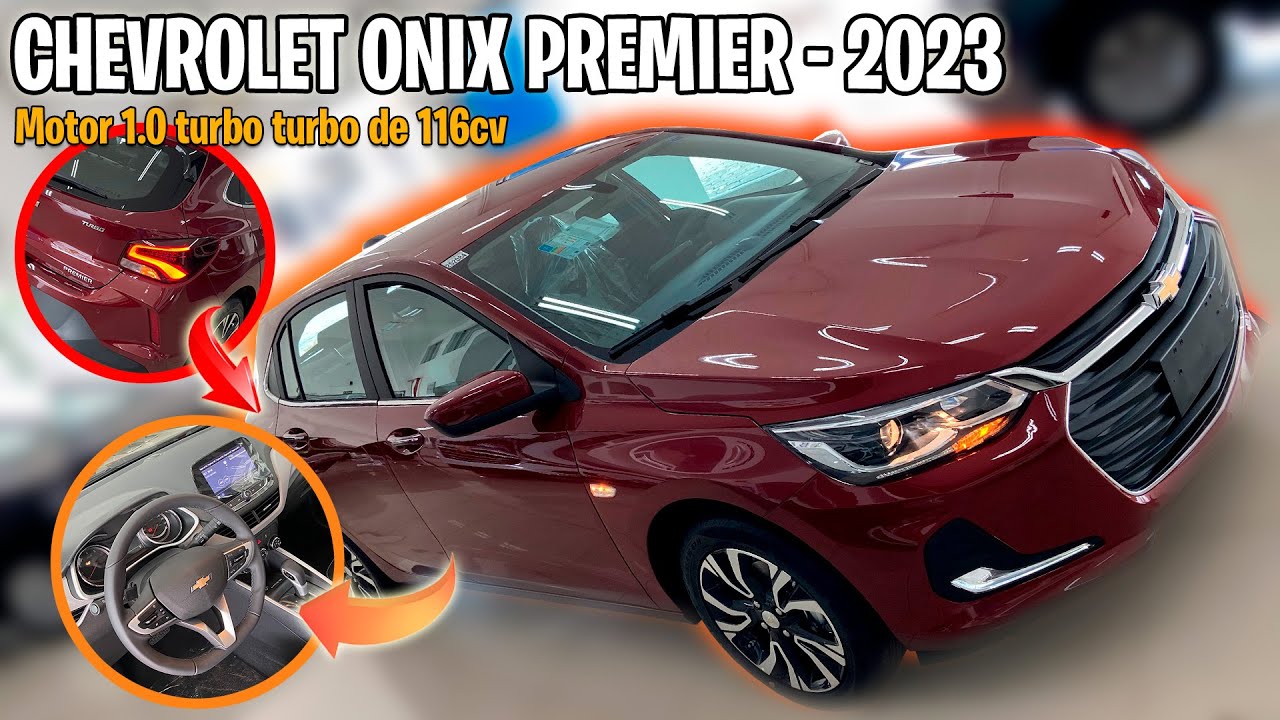 Chevrolet Onix Hatch Premier 2023 - Preço e Detalhes das novidades