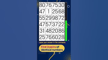 Find the duplicate numbers 695