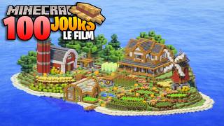 J'ai Passé 100 JOURS à Construire une FERME dans MINECRAFT