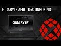 Gigabyte AERO 15X  i7 8750H youtube review thumbnail