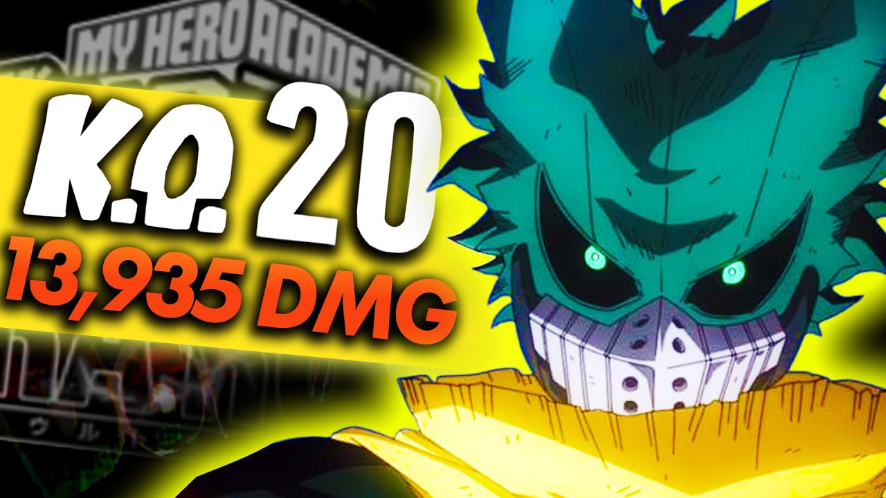 YELLOW DEKU DELETES THE ENTIRE RANKED LOBBY in My Hero Ultra Rumble