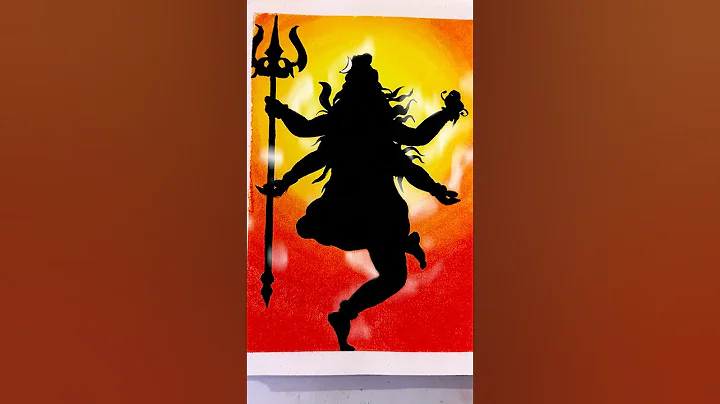Lord Shiva drawing #shorts #art #drawing #lordshiva